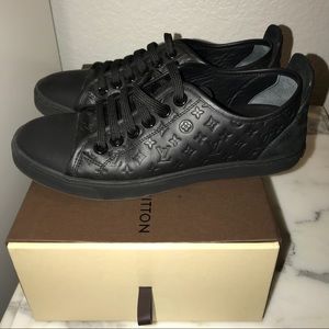 Leather and suede Louis Vuitton